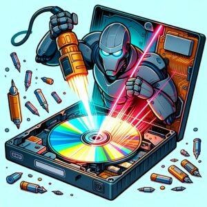 Laserdioden aus DVD Brennern